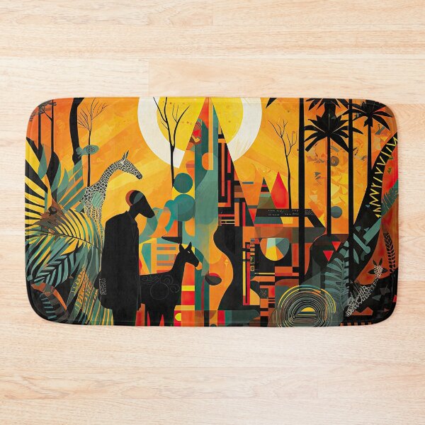 Item preview, African Jungle Bauhaus Design designed and sold by ArtificialGenes.