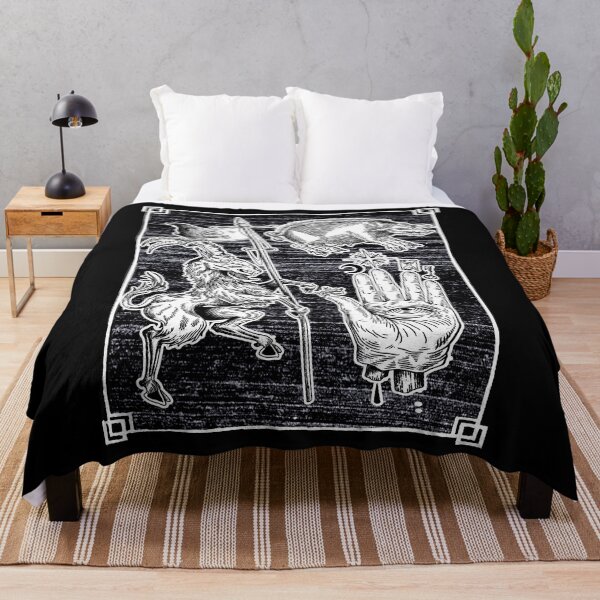 Item preview, Satanic Occult 666 Metalhead Occult Gothic Witchy spooky Reaper Death Halloween Drawings Biker Tattoo Artist Traditional American Tattooing Style designed and sold by Reign Of Darkness.