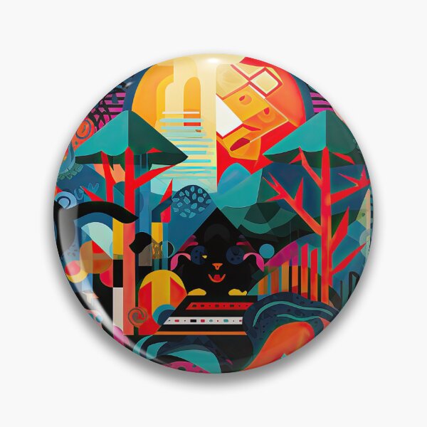 Item preview, African Jungle Bauhaus Design designed and sold by ArtificialGenes.