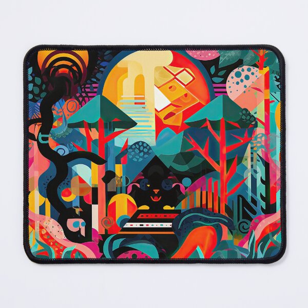 Item preview, African Jungle Bauhaus Design designed and sold by ArtificialGenes.