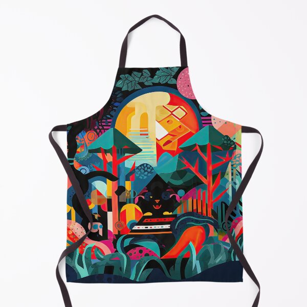 Item preview, African Jungle Bauhaus Design designed and sold by ArtificialGenes.