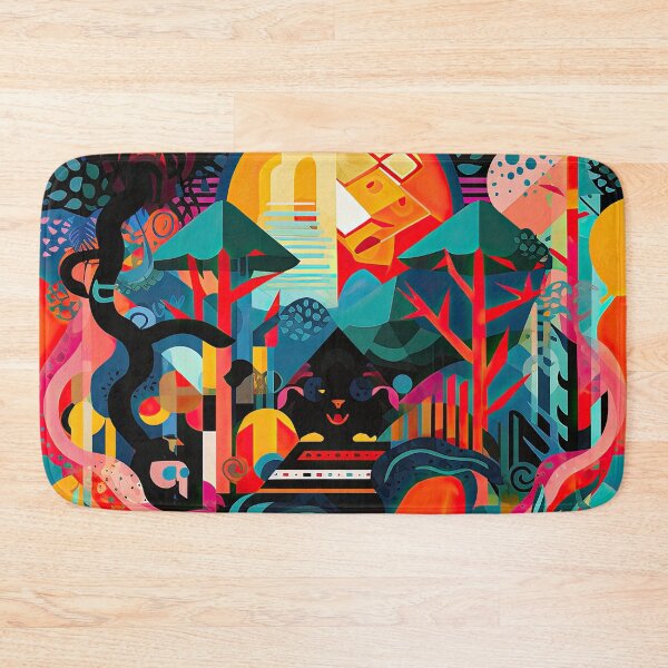 Item preview, African Jungle Bauhaus Design designed and sold by ArtificialGenes.