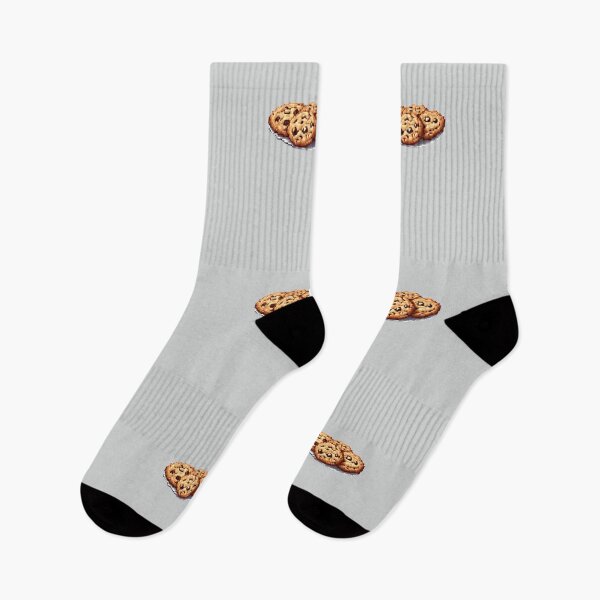 Item preview, Pixel Art Chocolate Chip Cookies Design Print  designed and sold by randomtdesigns.