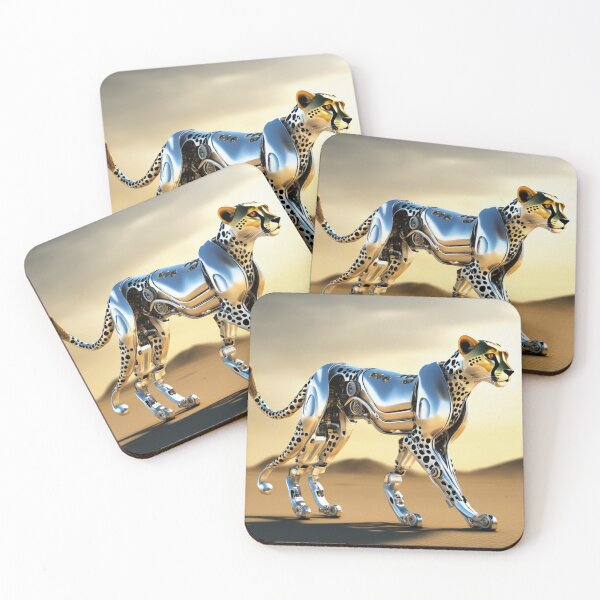 Item preview, Steampunk Clockwork Cheetahs designed and sold by Steambesties.