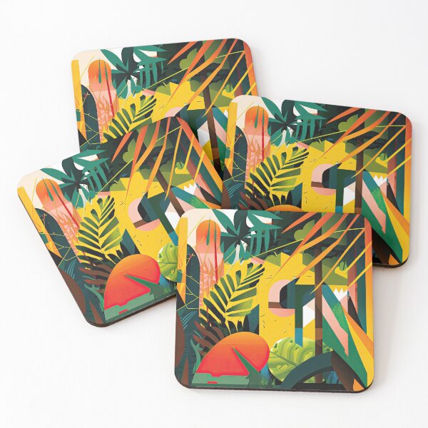 Item preview, African Jungle Bauhaus Design designed and sold by ArtificialGenes.