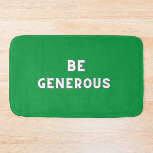 Item preview,  BE GENEROUS designed and sold by Encompassing Threads.
