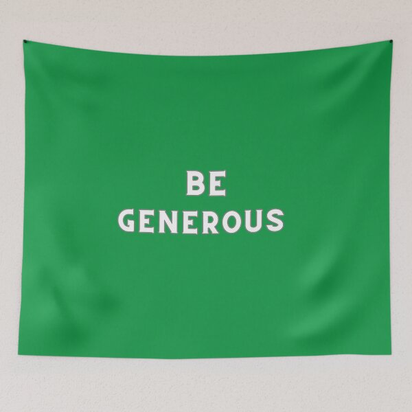 Item preview,  BE GENEROUS designed and sold by Encompassing Threads.