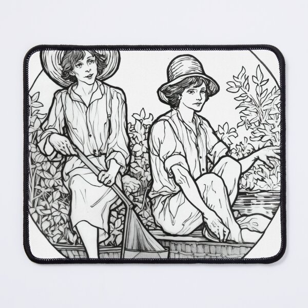 Item preview, Tom Sawyer and Huck designed and sold by ComicsFactory.