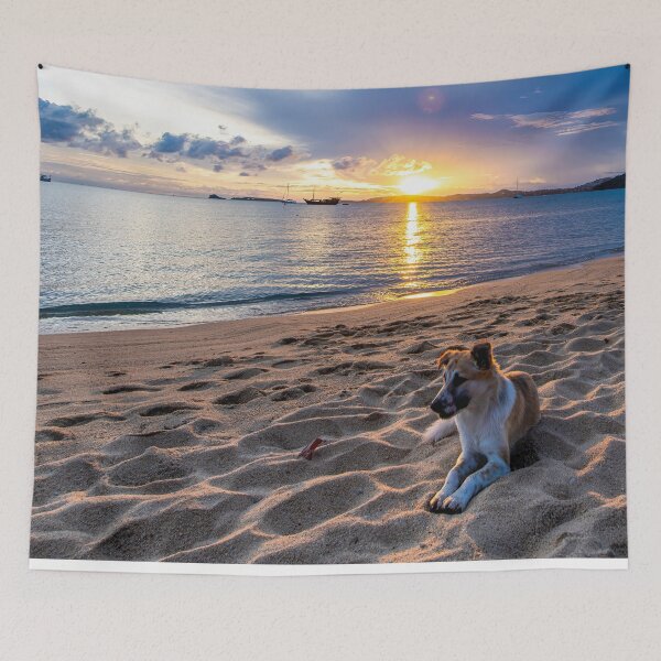 Item preview, Sunrise in Koh Samui, Fisherman's Beach designed and sold by Hermossa-Art.