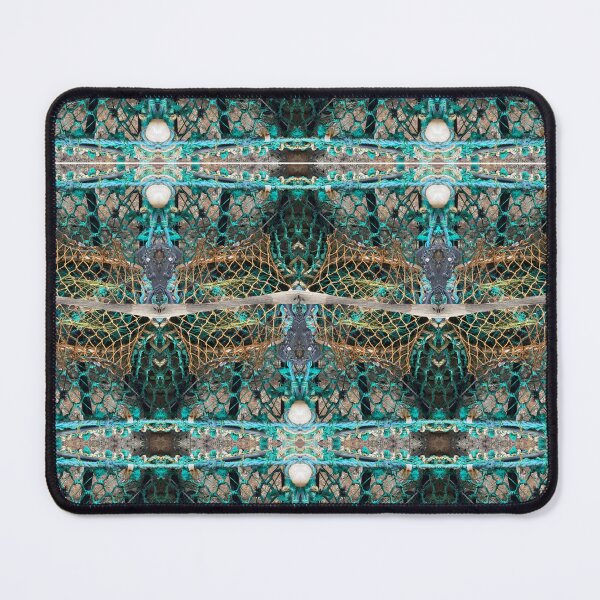 Item preview, Fishing Nets Photo Pattern Turquoise designed and sold by vallisrowe.