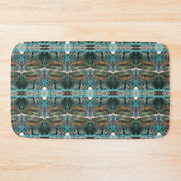 Item preview, Fishing Nets Photo Pattern Turquoise designed and sold by vallisrowe.