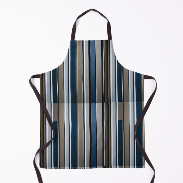 Item preview, Blue grey white striped designed and sold by melridger.
