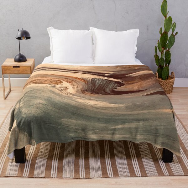 Item preview, Caramel Cream Expresso Swirls Abstract Modern Horizontal Art designed and sold by DEC02.