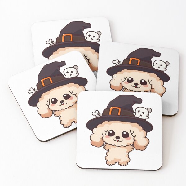 Item preview, Chibi Poodle in Halloween designed and sold by City0fDreams.