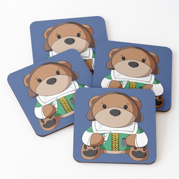 Item preview, Shakespeare Teddy Bear designed and sold by Alisha Ober Designs.