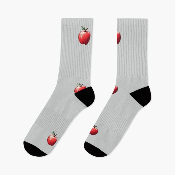 Item preview, Pixel Art Apple Design Print  designed and sold by randomtdesigns.