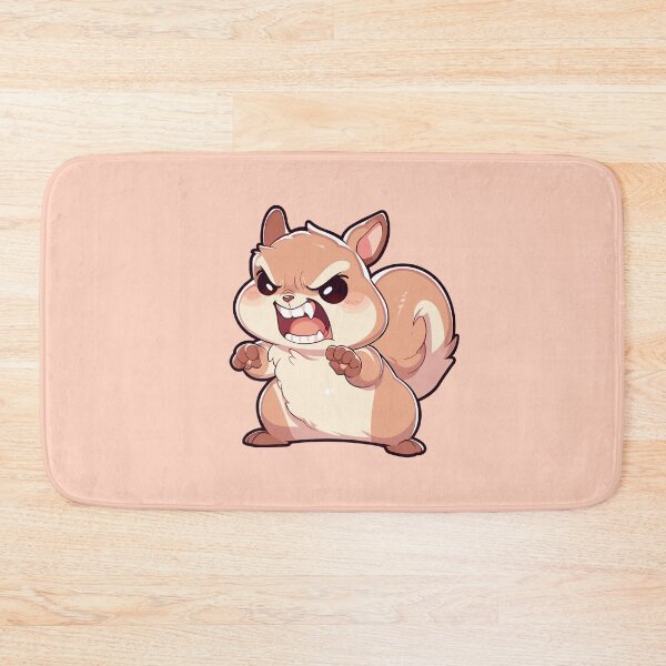 Item preview, Tiny Brown Angry Squirrel designed and sold by SweetClicks123.