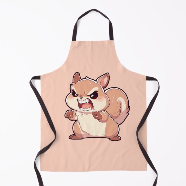 Item preview, Tiny Brown Angry Squirrel designed and sold by SweetClicks123.