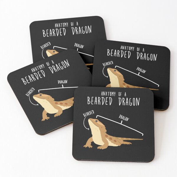 Item preview, Bearded Dragon Lizard Reptile Anatomy designed and sold by Clara Hollins.