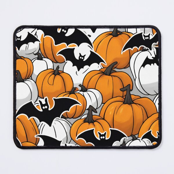 Item preview, Halloween Pumpkins and Bat Design designed and sold by SeamCraft.