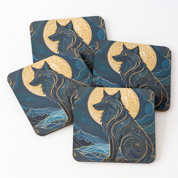 Item preview, Celtic Wolf designed and sold by ZenStickConcept.