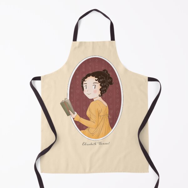 Item preview, Cute Elizabeth Bennet Reading Illustration designed and sold by MariOyama.