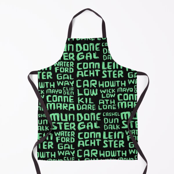 Item preview, Ireland Places, Mint Green Words Irish designed and sold by badlydrawnbabe.