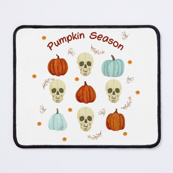 Item preview, Pumkpin Season - Design Halloween - Pumpkins with skulls - Autumn designed and sold by Carola-art.