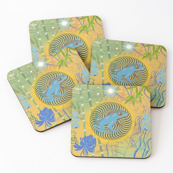Item preview, Japanese frog of Gold and Money, cute and colorful froggy designed and sold by Sugar Wisdom .