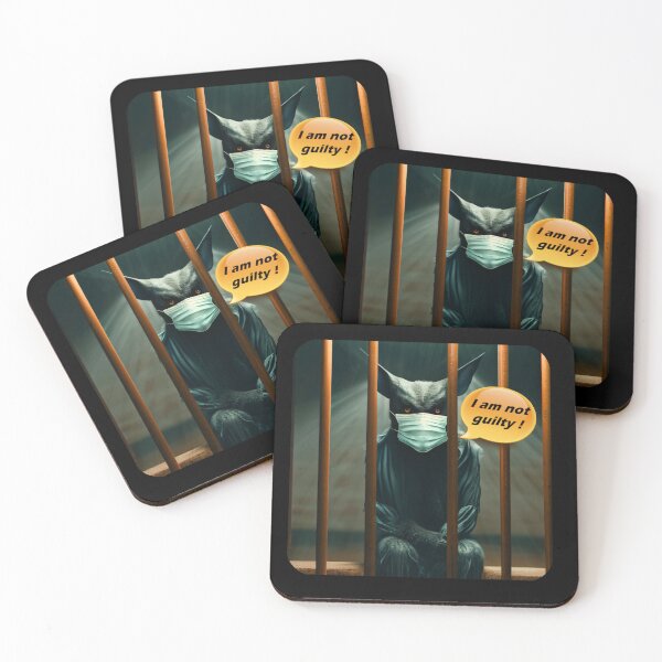 Item preview, helloween bat in prison covid designed and sold by PolishBrand.