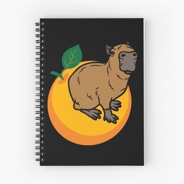 Item preview, Capybara Orange designed and sold by ArtisShops.