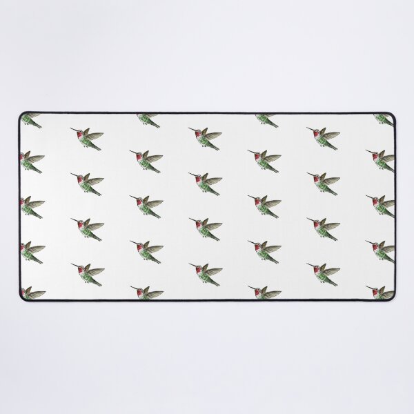 Item preview, Anna's Hummingbird In Flight designed and sold by VerdeDoodleDuck.