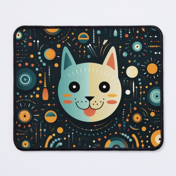 Item preview, A Cat with Dots and Dashes designed and sold by BeHappyGoLucky.