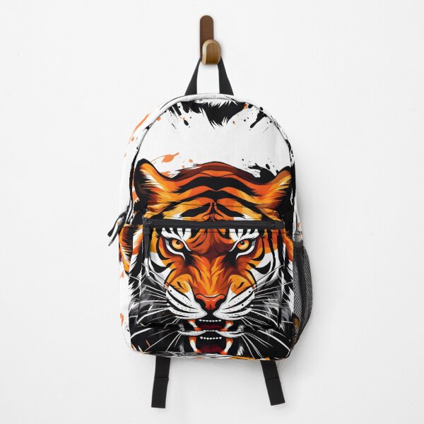 Item preview, roaring tiger in painting designed and sold by Mundotakus.