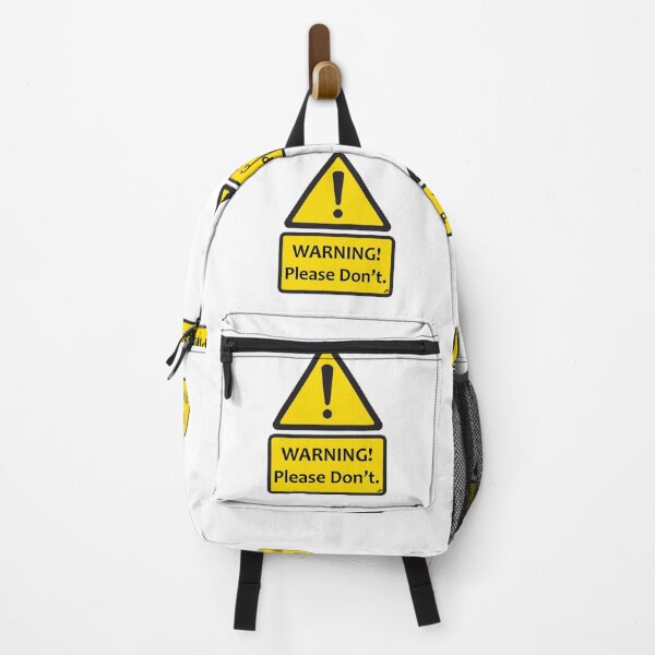 Item preview, Warning. Please don't. designed and sold by NikolaiGames.
