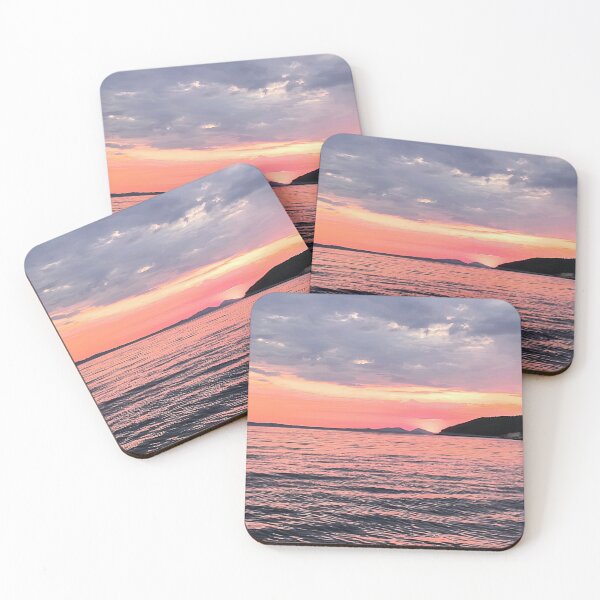 Item preview, sunset sivota greece designed and sold by Hermossa-Art.