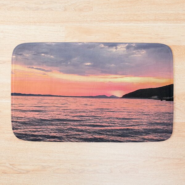 Item preview, sunset sivota greece designed and sold by Hermossa-Art.