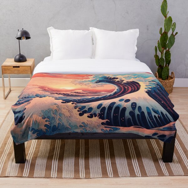 Item preview, Olas al atardecer designed and sold by Extraordinarym.