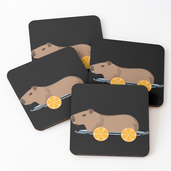 Item preview, Capybara Orange designed and sold by ArtisShops.