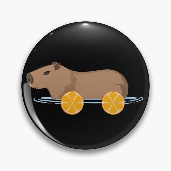 Item preview, Capybara Orange designed and sold by ArtisShops.