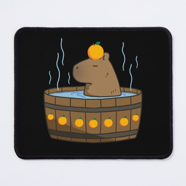 Item preview, Capybara Orange designed and sold by ArtisShops.