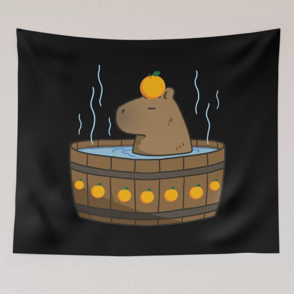 Item preview, Capybara Orange  designed and sold by ArtisShops.