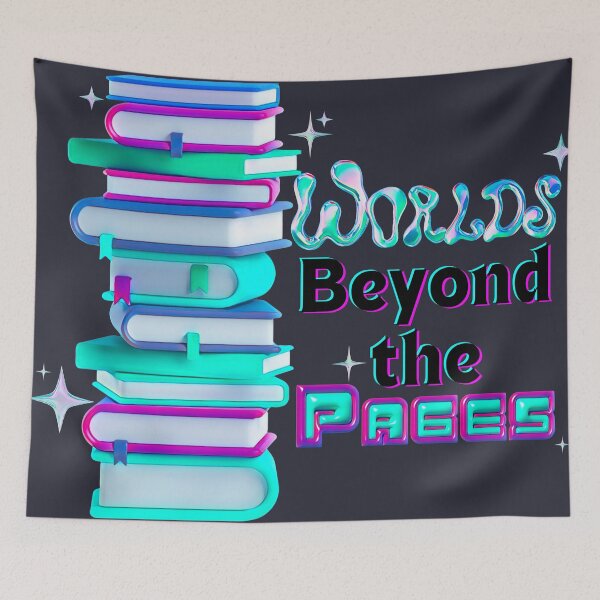 Item preview, Worlds Beyond the Pages designed and sold by zoehascurls.