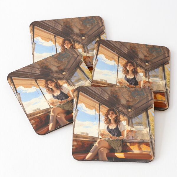 Item preview, Summer Girl Reading designed and sold by ArtOfGirls.