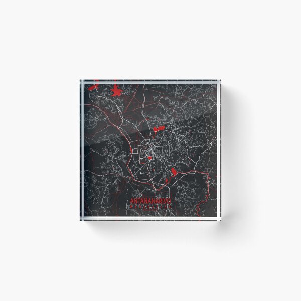 Item preview, Antananarivo City Map of Madagascar - Oriental designed and sold by deMAP.