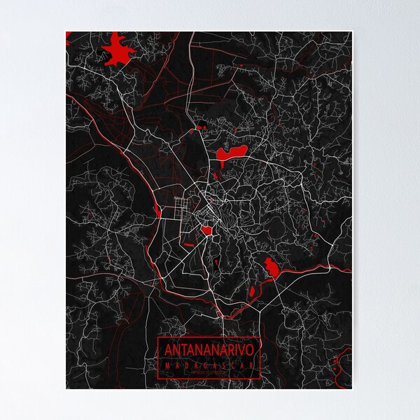 Item preview, Antananarivo City Map of Madagascar - Oriental designed and sold by deMAP.