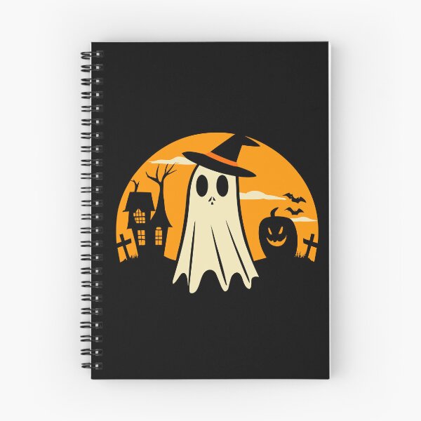 Item preview, Ghost on a graveyard at night during Halloween designed and sold by SteadyRolling.