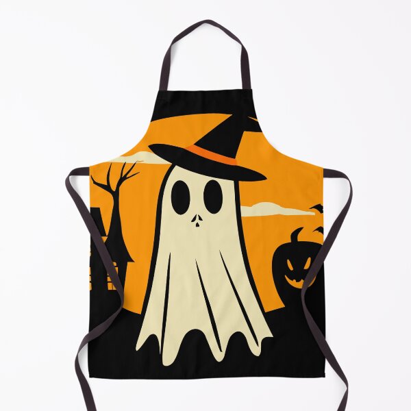 Item preview, Ghost on a graveyard at night during Halloween designed and sold by SteadyRolling.
