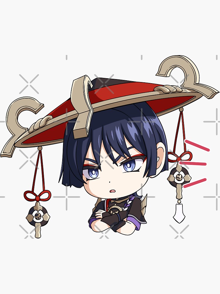 Scaramouche Sticker Genshin Impact Sticker