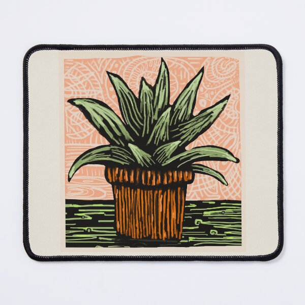 Item preview, Aloe Woodcut designed and sold by dialon25.
